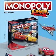 跨境英文 CAR 棋盘 monopoly 游戏棋纸币骰子桌游卡牌玩具