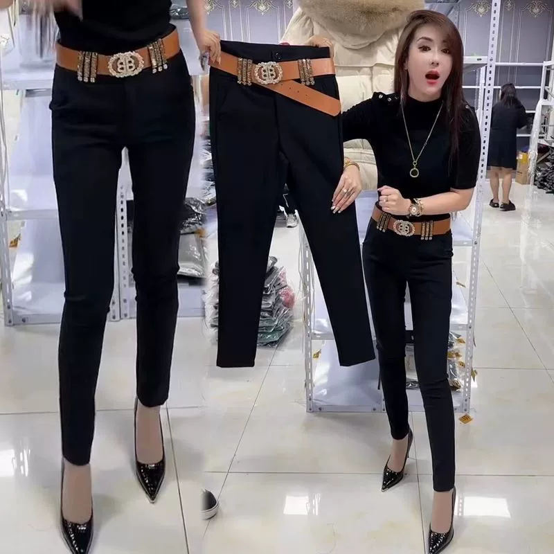 Модные женские брюки-кюлоты 2025 года, укороченные брюки, деловые повседневные брюки для миниатюрных женщин, новый летний стиль.