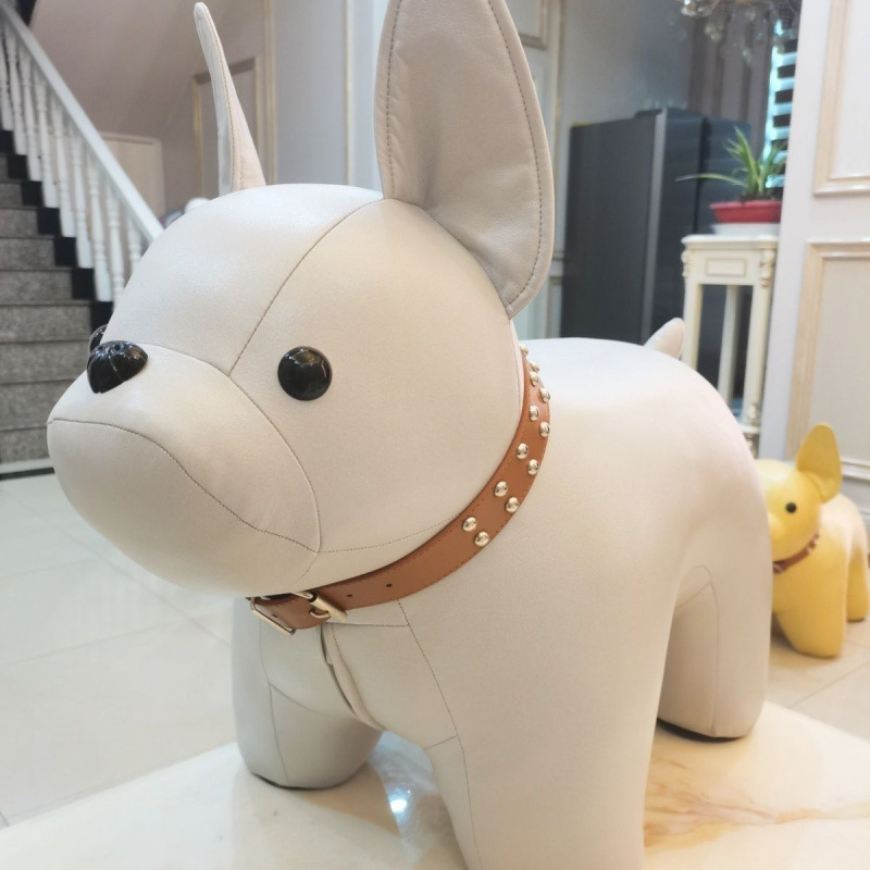 斗犬换鞋凳法斗凳婚庆网红板凳法斗狗动物凳子创意卡通摆件坐凳法|undefined