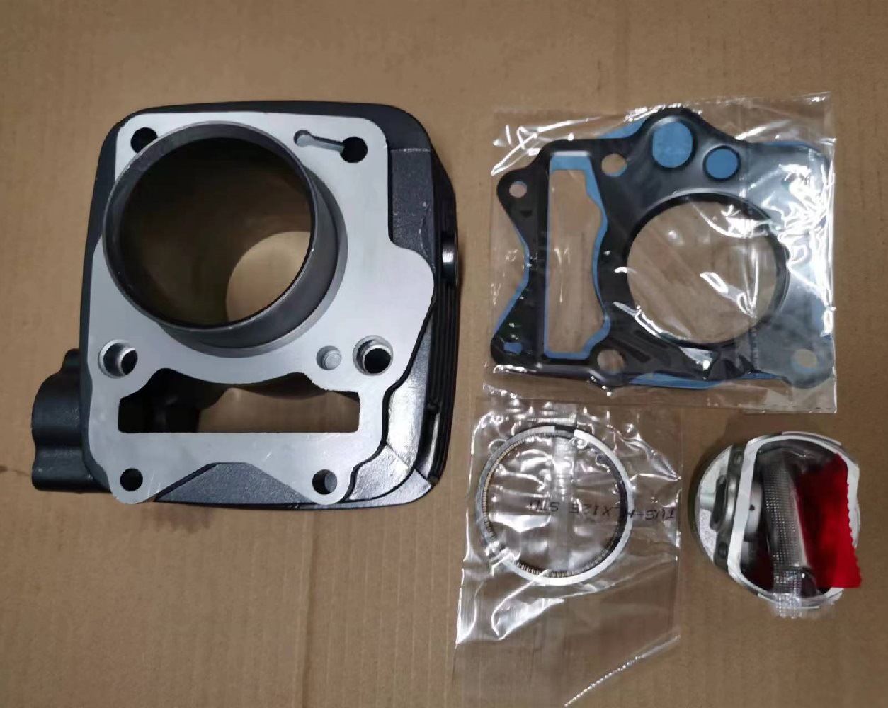 Suitable for motorcycle TVS HLX125 cross-cycling TVS 125 motorcycle cylinder sleeve cylinder piston ring