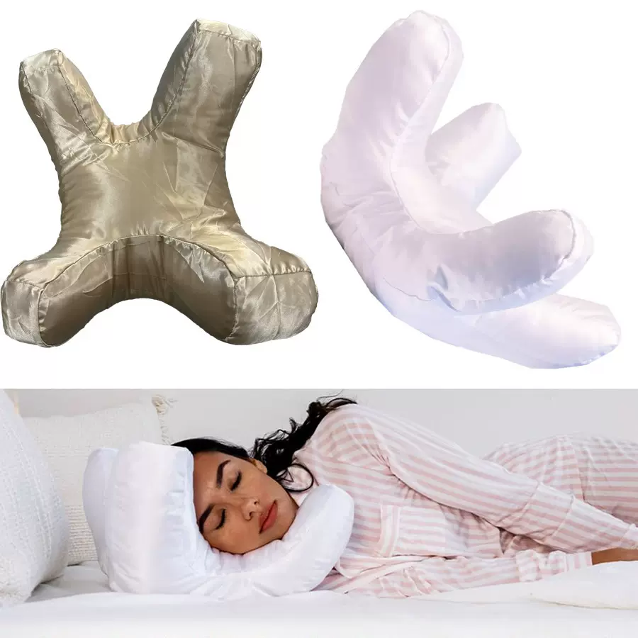 深度睡眠枕充棉头枕美容睡眠护颈椎枕头防落枕头柔软缓震枕头