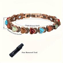 G 76057 Magnetic Stone Bracelet Copper Retro ��ʯ��ʯ����