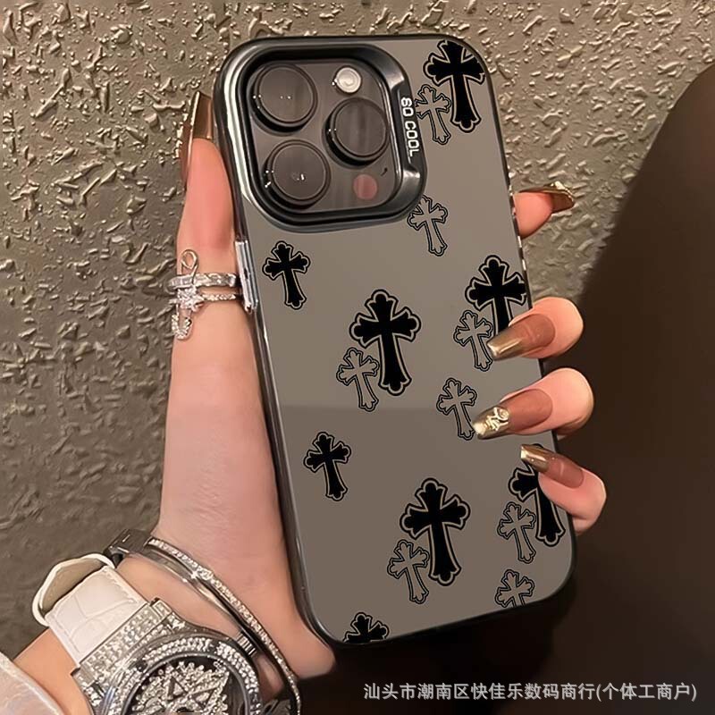 Fashion iPhone Case Apple 11/12/13/14/15/16Promax Crowheart Case 7