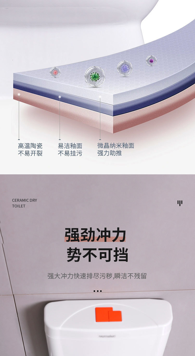 Rural toilet renovation: Dual-purpose dry toilet, ceramic no-flush straight-through squat toilet to sitting toilet, elderly toilet undefined