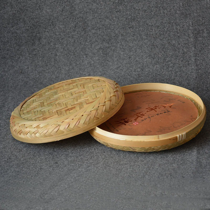 Бамбуковая плетеная 357 г чайной банки с семечками