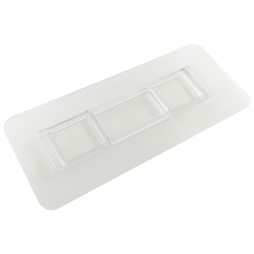 Transparent strip snap-on bathroom glue, nail-free and punch-free tissue box, traceless snap-on storage rack hook