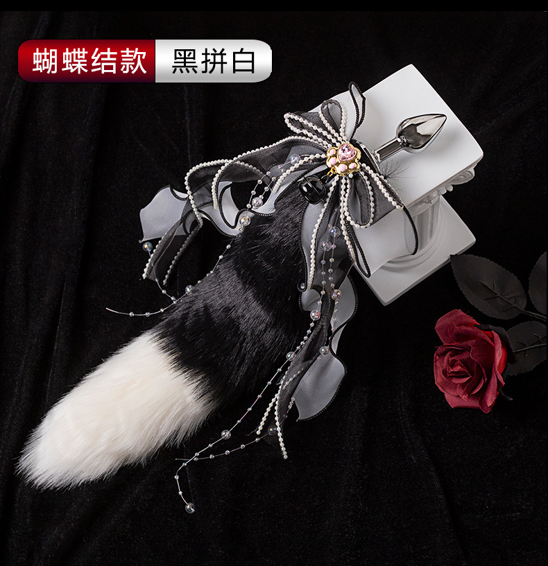 [bold and enlarged, detachable 2.8cm] butterfly 0 butterfly style black and white