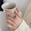 Black rose ring