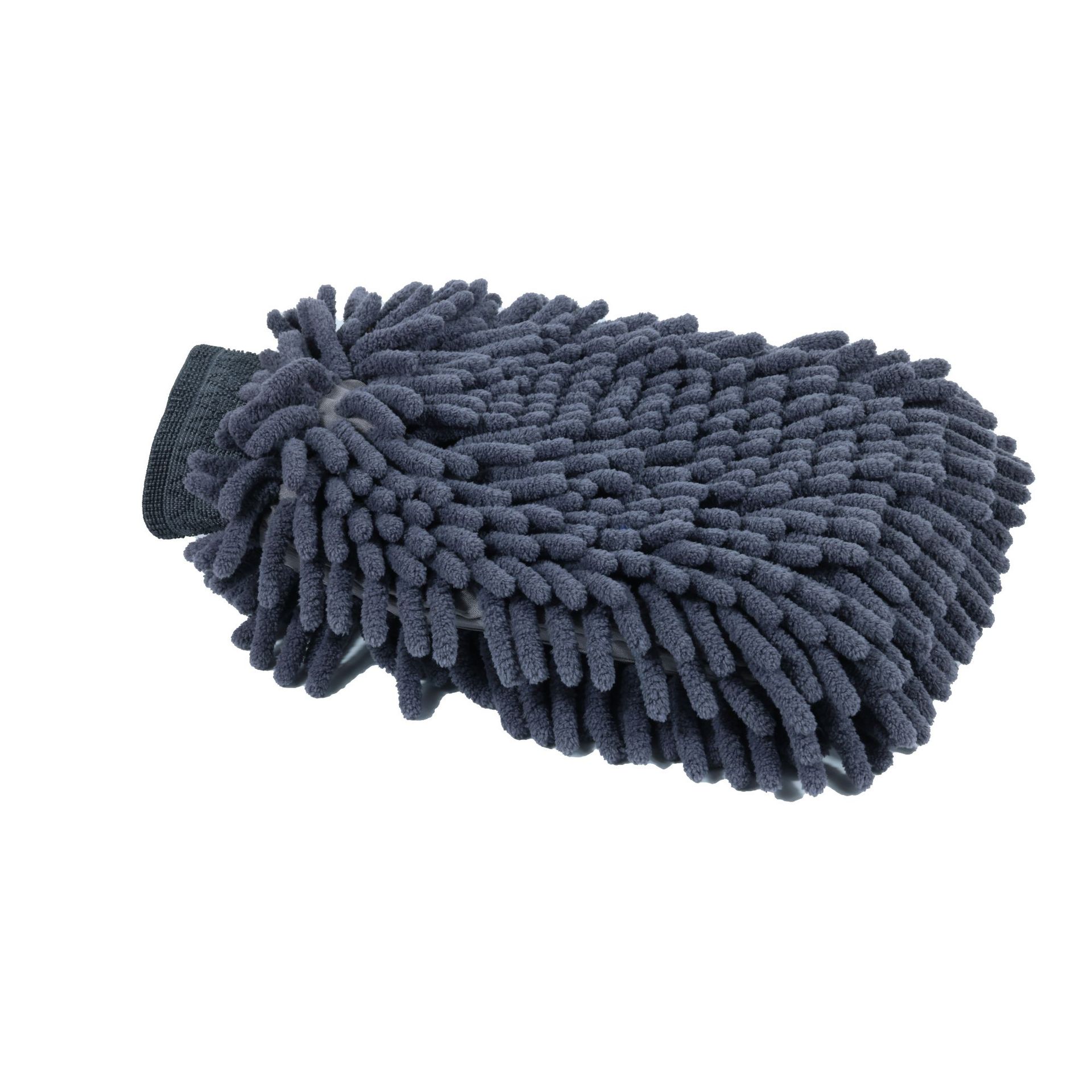 Xinxiili engrosada chenille guantes de lavado de coches guantes de espuma de terciopelo de coral terciopelo largo de una cara guantes de limpieza de coches de doble cara de terciopelo largo