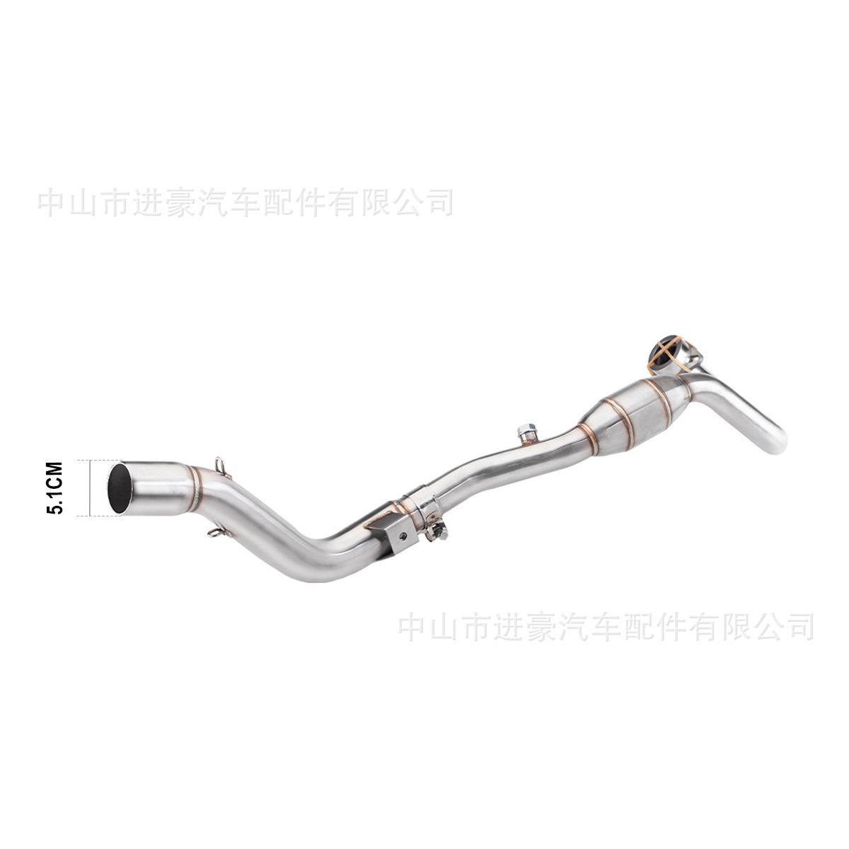 Motorcycle Modified Crf250L12-21 Year/Stainless Steel Front Large-Displacement Exhaust Pipe Factory Direct Sale