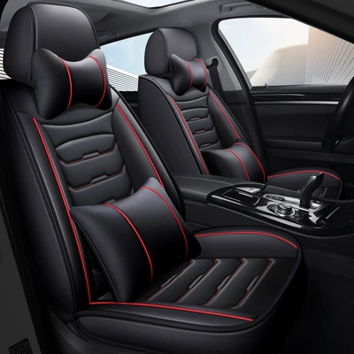 Cover, Four Seasons Pad - black-and-red-single-seat-luxury-universal