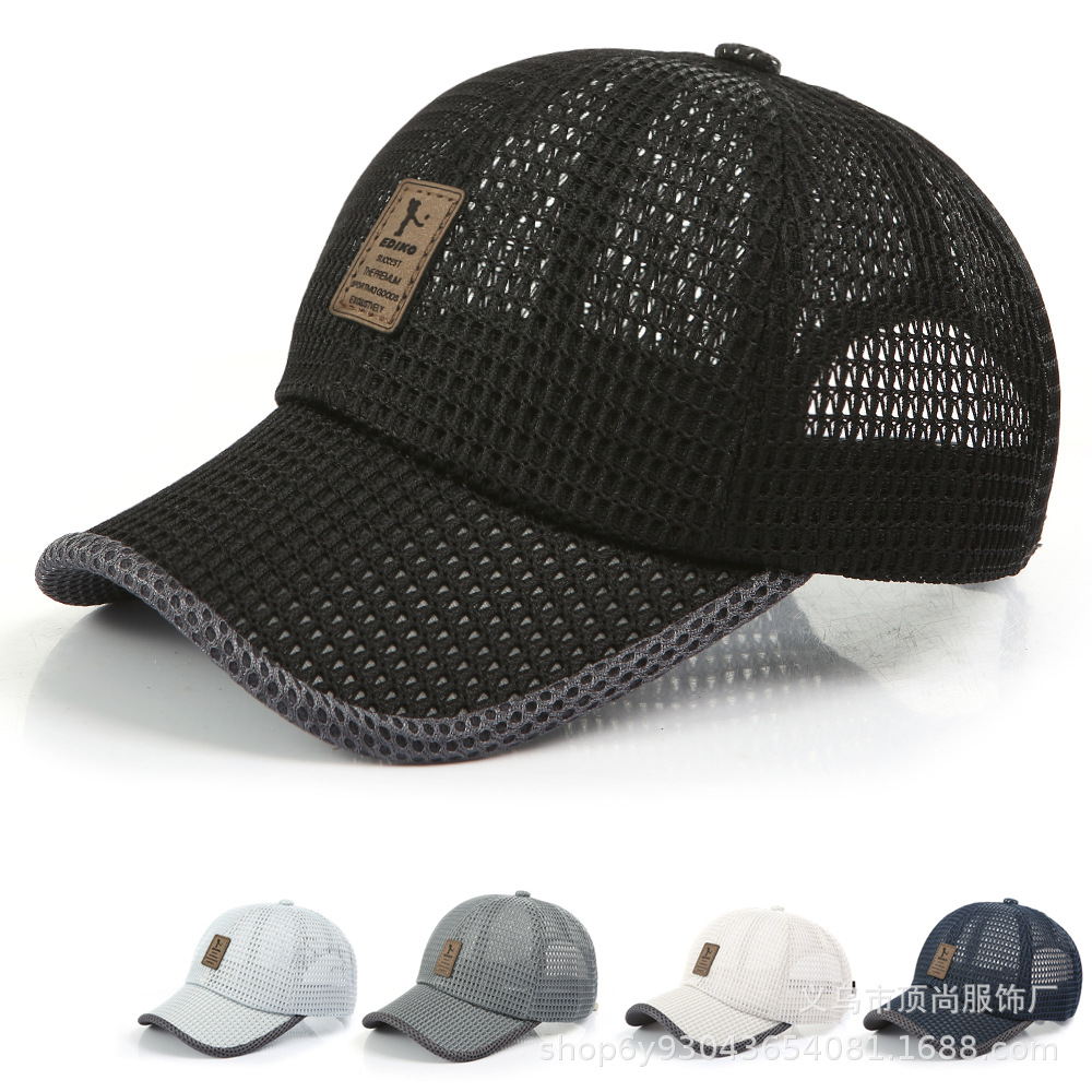 Spot Men's Summer Baseball Net Cap Light...