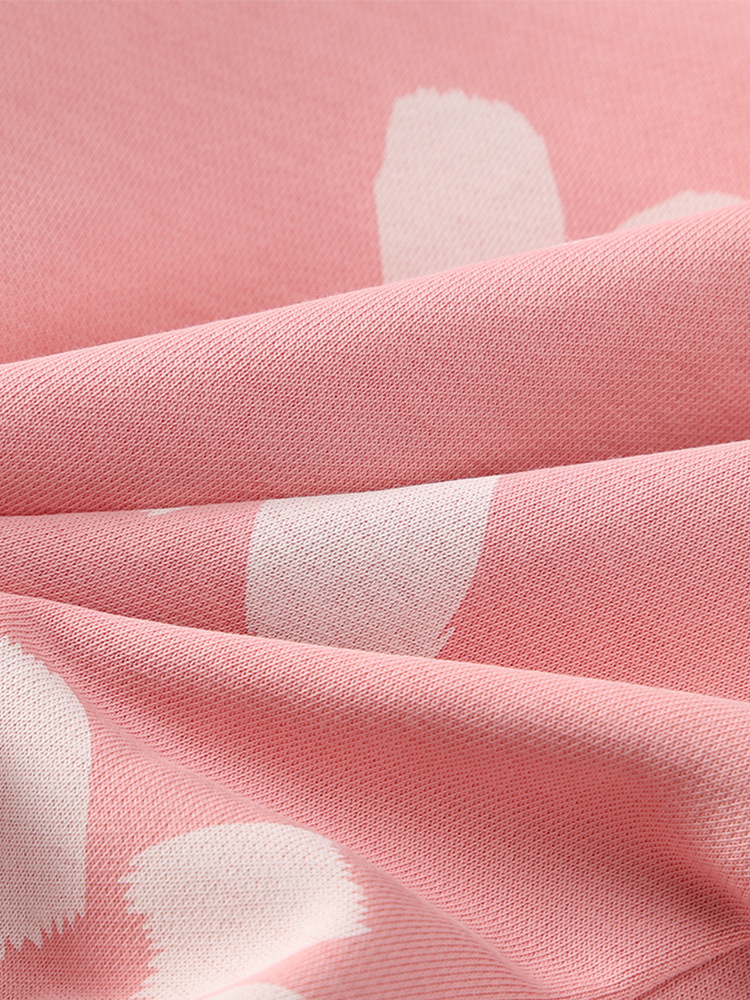 Sudadera de niña malwee transfronteriza otoño e invierno nuevo estilo europeo y americano niños pequeños y medianos estampado estilo occidental cuello redondo manga larga casual top