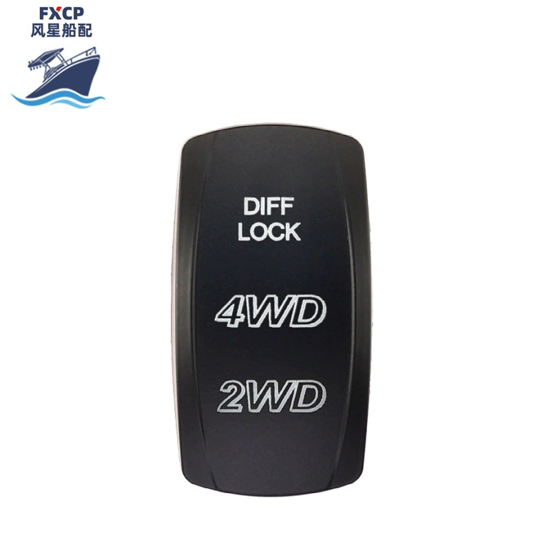 Корабельные аксессуары 5P Корабельный тип переключатель со светодиодной лампой ON-OFF Переключатель перекачки яхты автомобиль модификации общего назначения