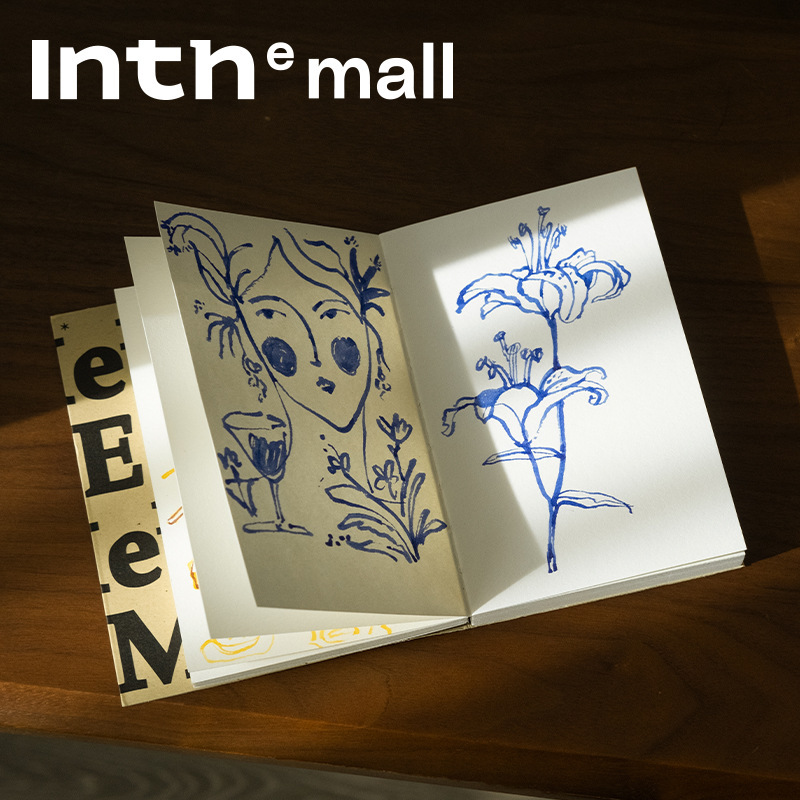 初品咖啡纸速写本裸装本厚版创意设计便携学生笔记本办公|undefined