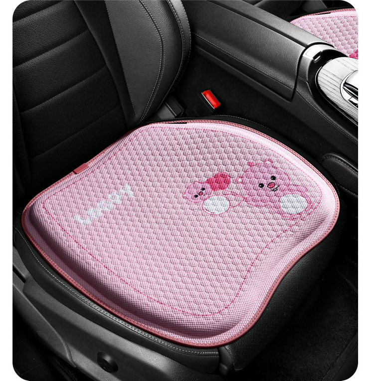New cross-border cartoon car honeycomb cushion gel seat cushion summer car breathable cool cushion office seat cushion