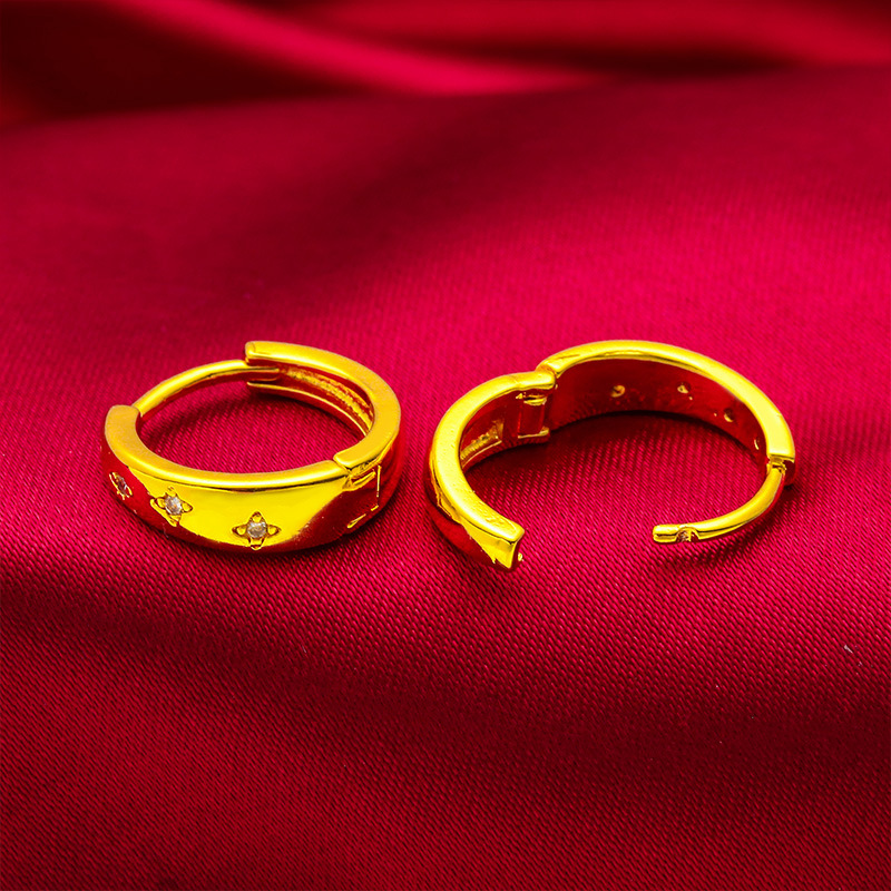 Unisex Jewelry Fashion Rhinestone earrings Jewelry earrings earrings streaming generation star earrings_voghion.com