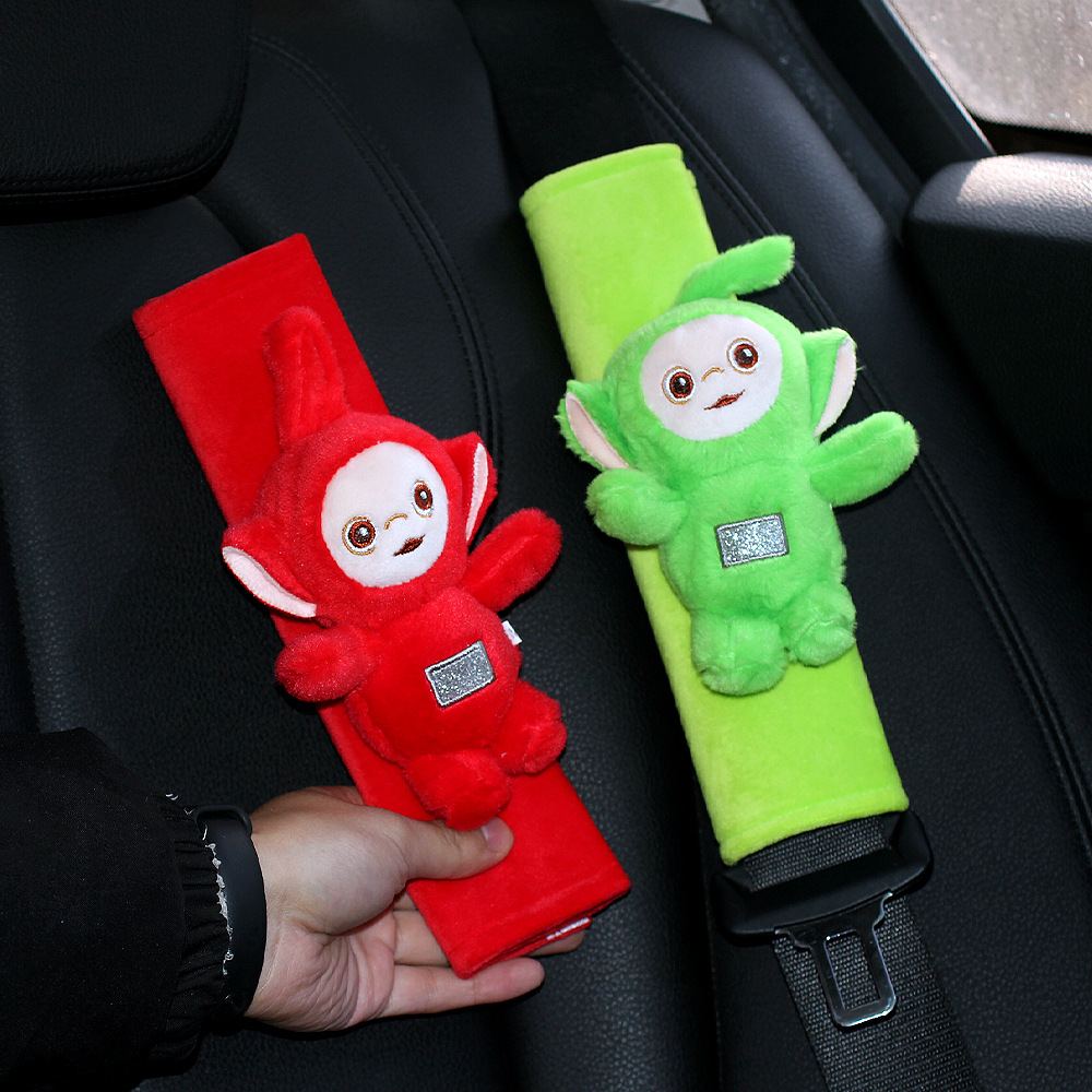 Protector de Hombro para Cinturón de Seguridad de Auto de Peluche, Decorativo image 1