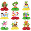 Hawaiian theme party Paper honeycomb ornament Firebird Honeycomb Birthday Party Table Honeycomb Putting Table