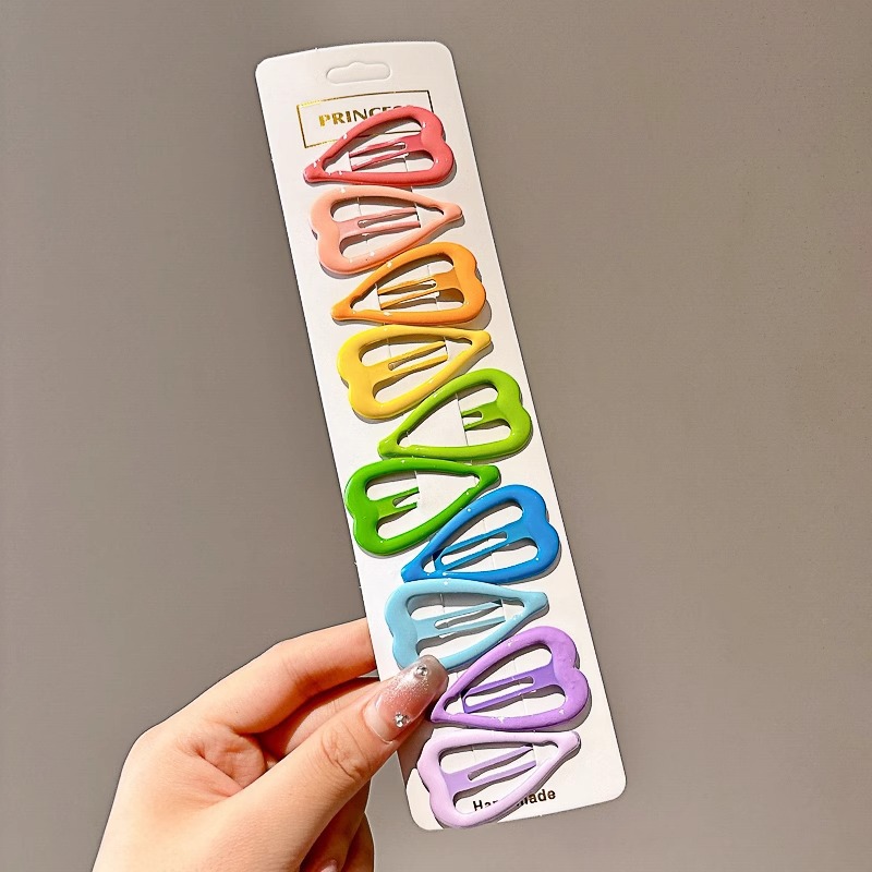 Dopamina para niños estrella de color clip para el cabello niñas lindas clip para el cabello tocado frente clip para el cabello BB clip