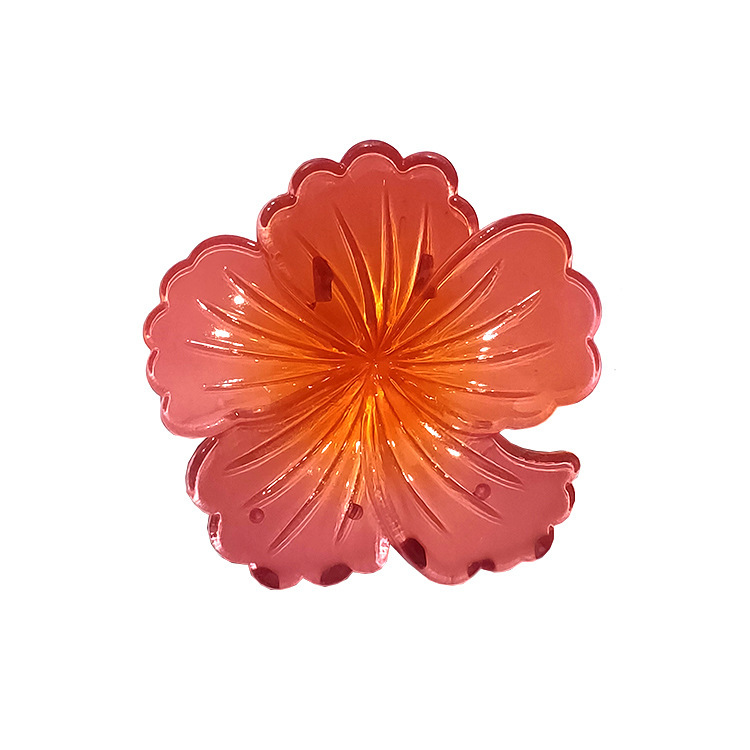 国境を越えたアマゾンの卵の花がグラデーションの花のキャンディー色の紫荊花の後頭部をつかんでサメの花を挟んで髪を伸ばします。|undefined