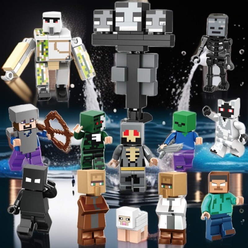 Compatible with Lego Small Bricks, My Home World Building Blocks, Steffy Educational Assembly Toys for Children, Wholesale