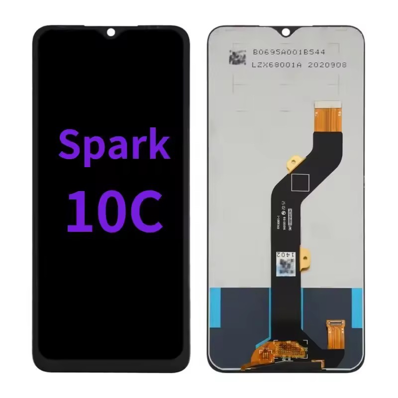 Aplicable a tecno spark10 / 10c teléfono LCD conjunto de pantalla X6515 / BF7 / KL5 pantalla