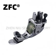 ZFC 新款T351免烫下折边平车滚轮压脚帽子弧形裙摆向下卷边可调款