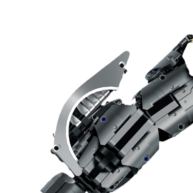 Gu Li 80501 galvanoplastia super-energía King Kong Gorilla Mech compatible con LEGO ensamblado bloques de construcción modelo de juguete