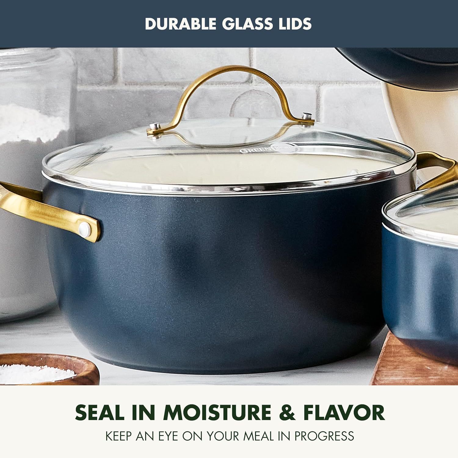 Conjunto de paneles transfronterizos antiadherentes, paneles de cocina de fondo plano domésticos, tres piezas, humo ligero, horno electromagnético con poco aceite, gas universal