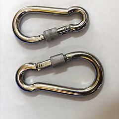 304不鏽鋼彈簧扣 登山扣環保險扣掛鈎鏈條扣鑰匙扣彈簧鈎批發