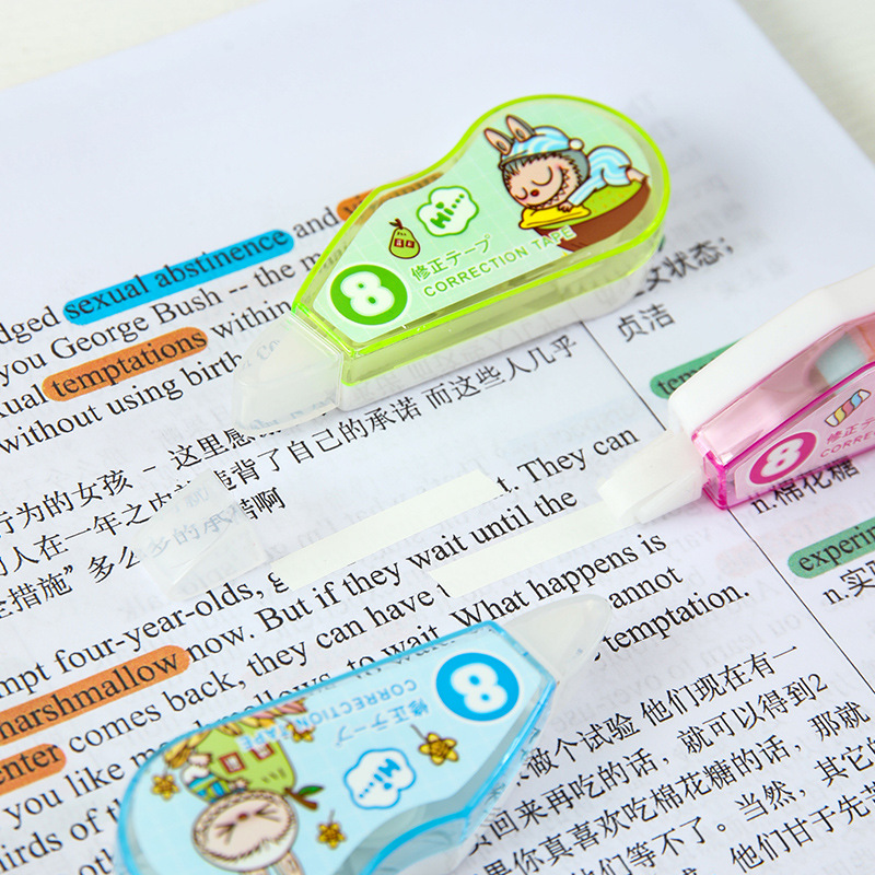 Nuevo Lalab mini corrección de alto valor facial lindo cambio creativo para estudiantes corrección especial papelería al por mayor