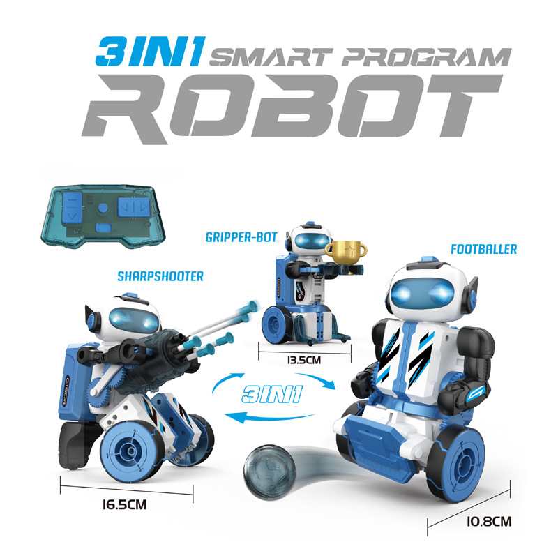 3-in -1 프로그래밍 로봇 (프로그래밍 가능 버전)