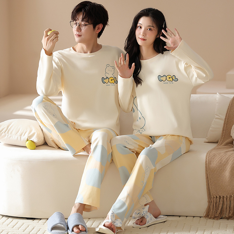 Cartoon comfortable cotton breathable pijama