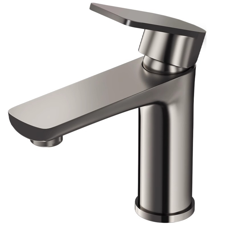 Grifo de acero inoxidable lavabo caliente y frío grifo del hogar baño Baño lavabo grifo