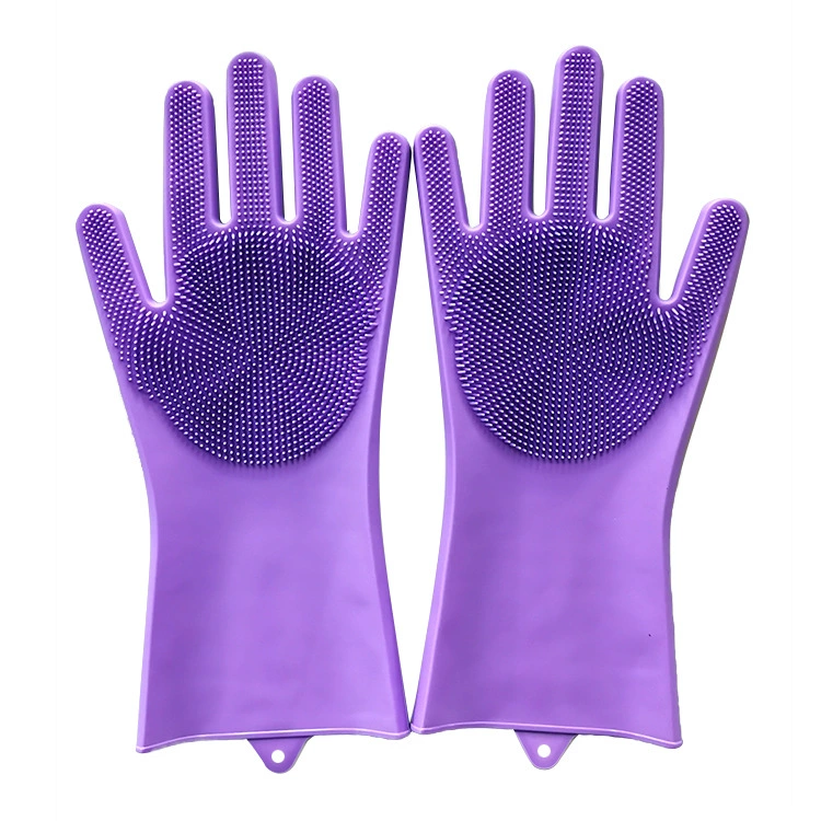 Silicone multicoloured gloves, factory direct supply