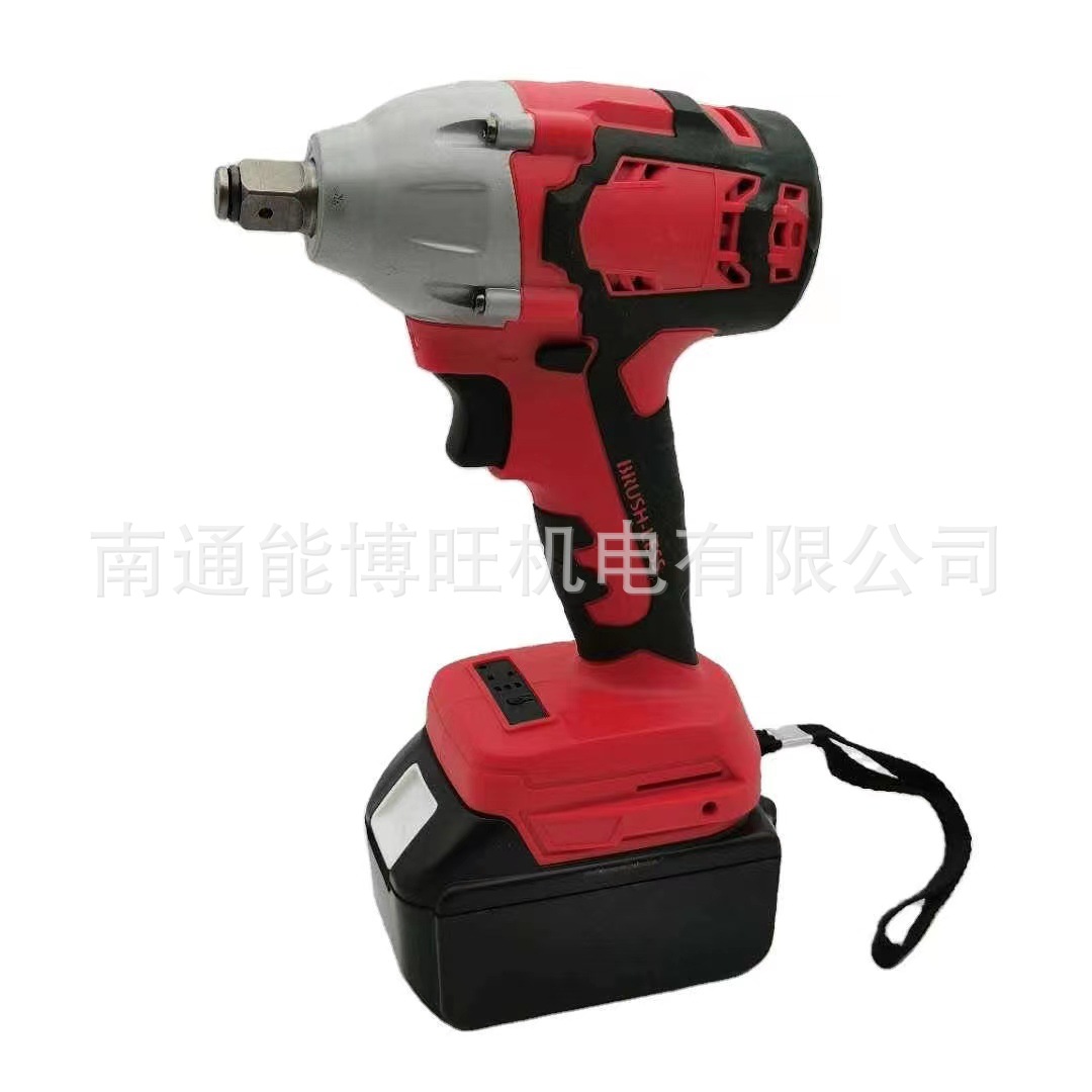 Comercio exterior al por mayor sin escobillas de alta potencia herramienta de batería de litio Impacto llave eléctrica trabajador carpintería reparación de automóviles herramienta de pistola de aire