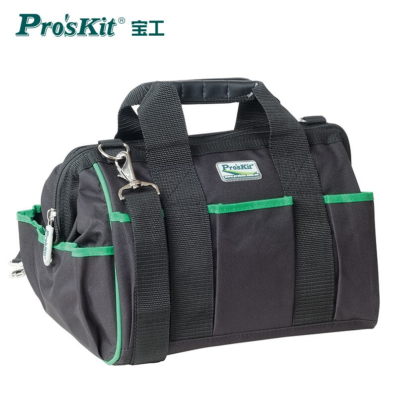 台湾宝工ST-5310 维修工具袋14寸实用外修工具包 手提可背电工包