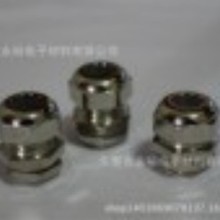 铜镀镍防水接头 硅胶防水LED防水线扣 防水琐头