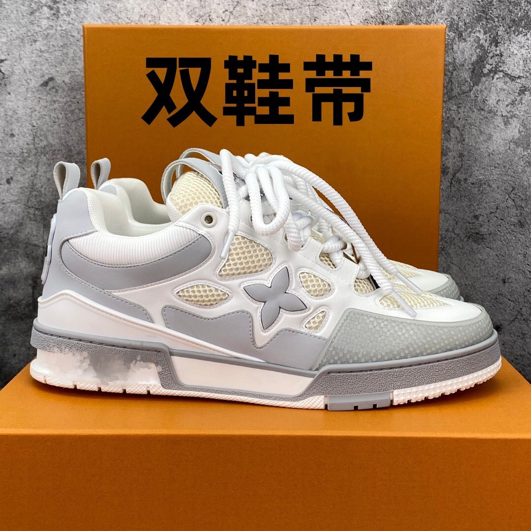 Comercio exterior zapatos de pan europeo zapatos de papá zapatos de hombre aumento de altura de suela gruesa zapatos de deporte transpirables moda versátil zapatos para correr mujeres