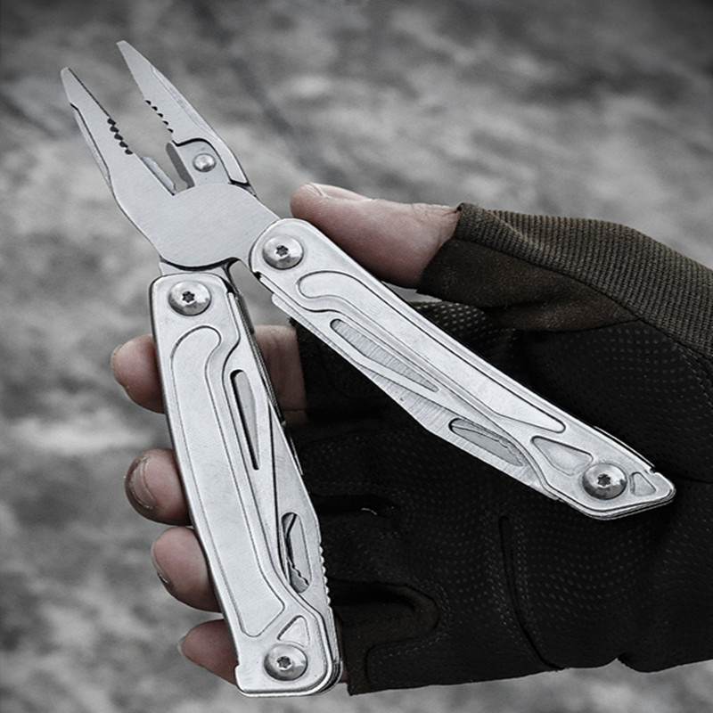 多功能刀钳户外折叠刀钳家用组合工具户外野营小巧多用途多功能钳