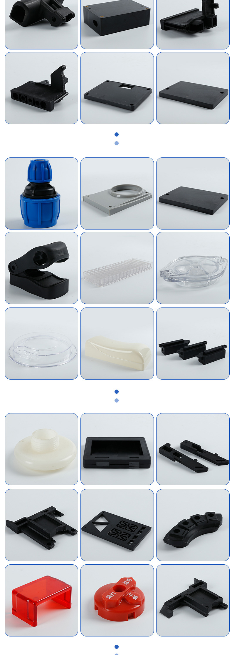 Injection Molding Mold Abs Shell Shaping Plastic Parts Custom Machine Shell Abs Knob Injection Molding Processing Factory