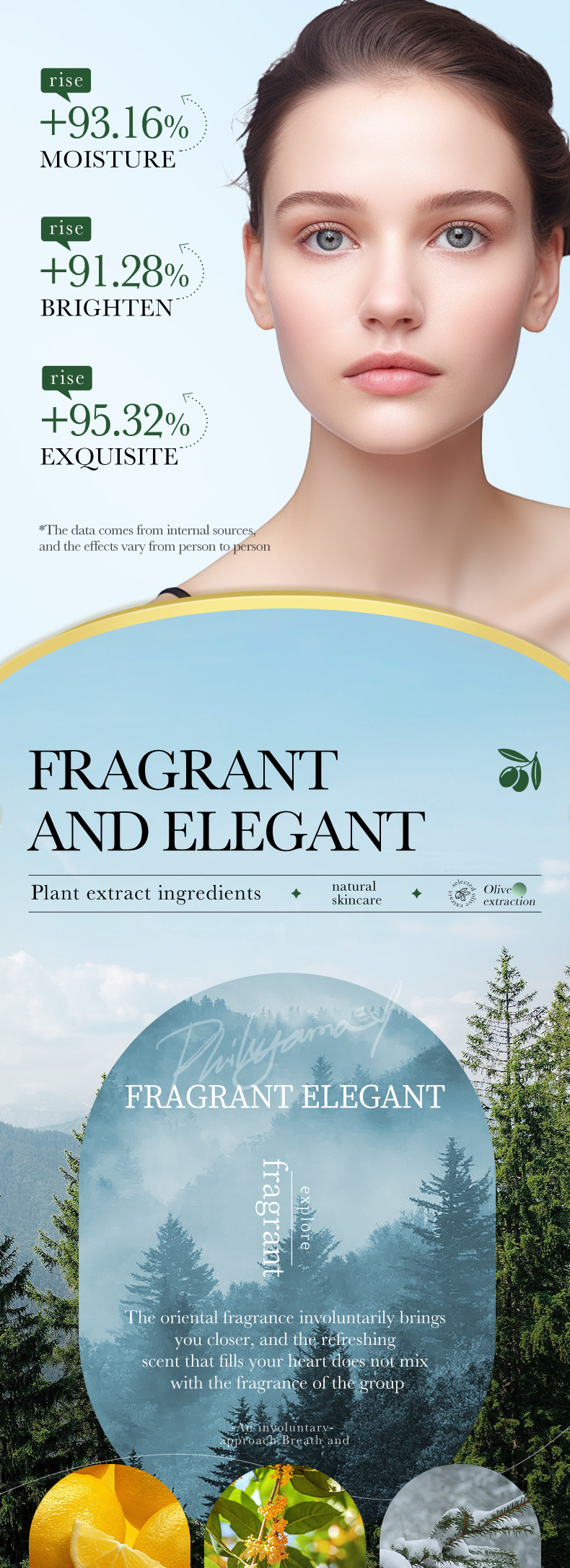 Pflegendes, reparierendes ätherisches ZOZU Olive-Öl für die Gesichtspflege und die Ganzkörperpflege_voghion.com