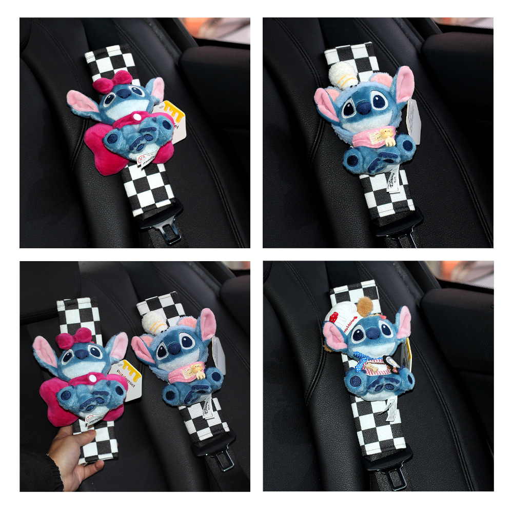 Funda Protectora para Cinturón de Seguridad Poliéster Decorativo para Auto image 4