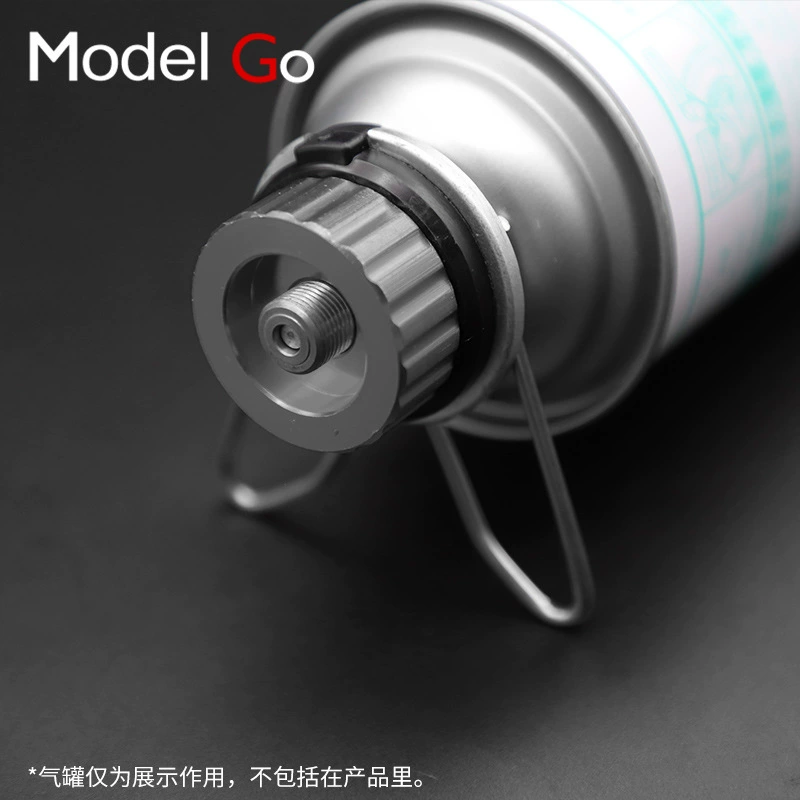 Model Go Mu Butterfly Valley Conversion Head Stainless Steel Snuel Converter Long Vitality Rotating Thread Frame