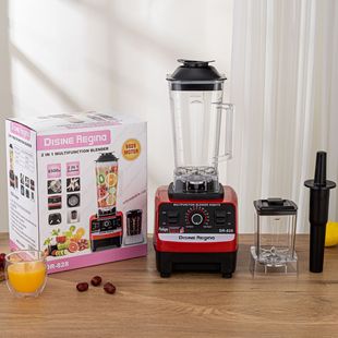 Foreign Trade Double Cup Blender for Smoothies and Grinding, Baby Food Processor Blender with English Color Box