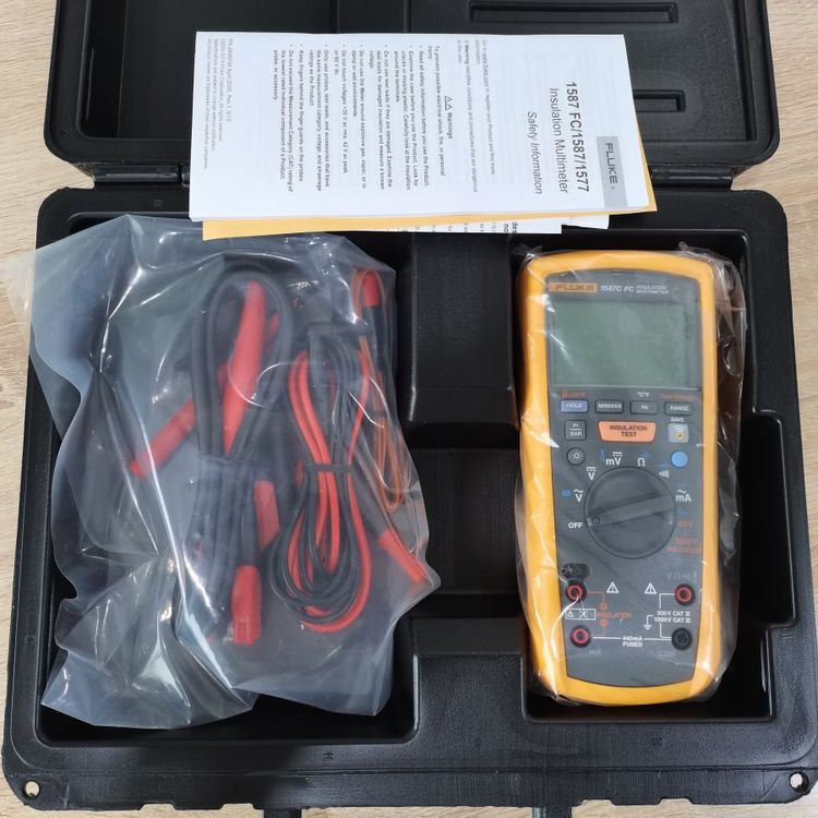 现货福禄克Fluke 1587 FC高性能二合一绝缘电阻测试数字万用表