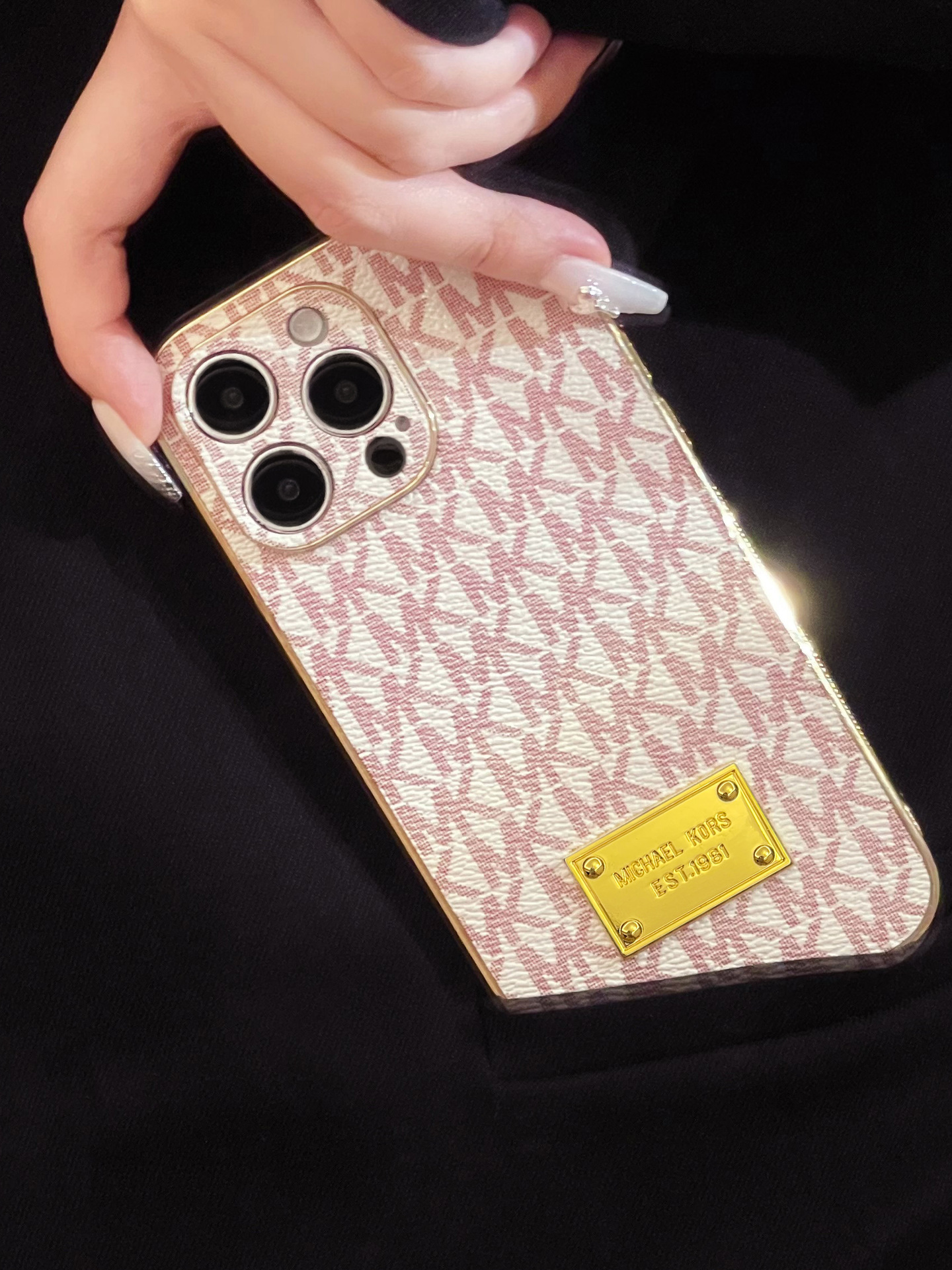 핑크 NK "도금 케이스 부착 하드웨어"