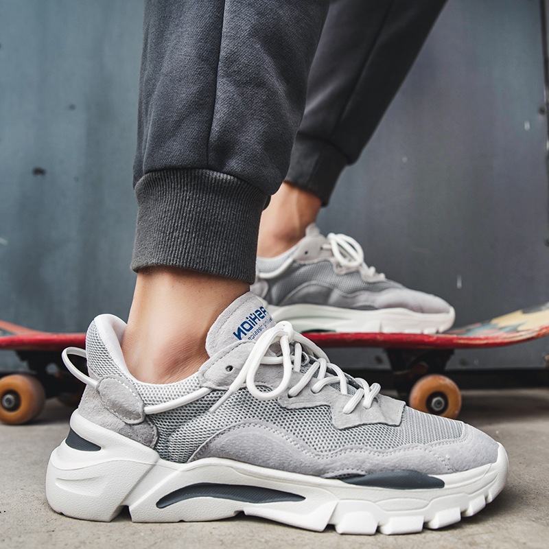 30013 Summer Sports Shoes for Men, Versatile Casual Mesh Shoes, Outdoor Lightweight Foam Sole Running Shoes, Boys' Shoes