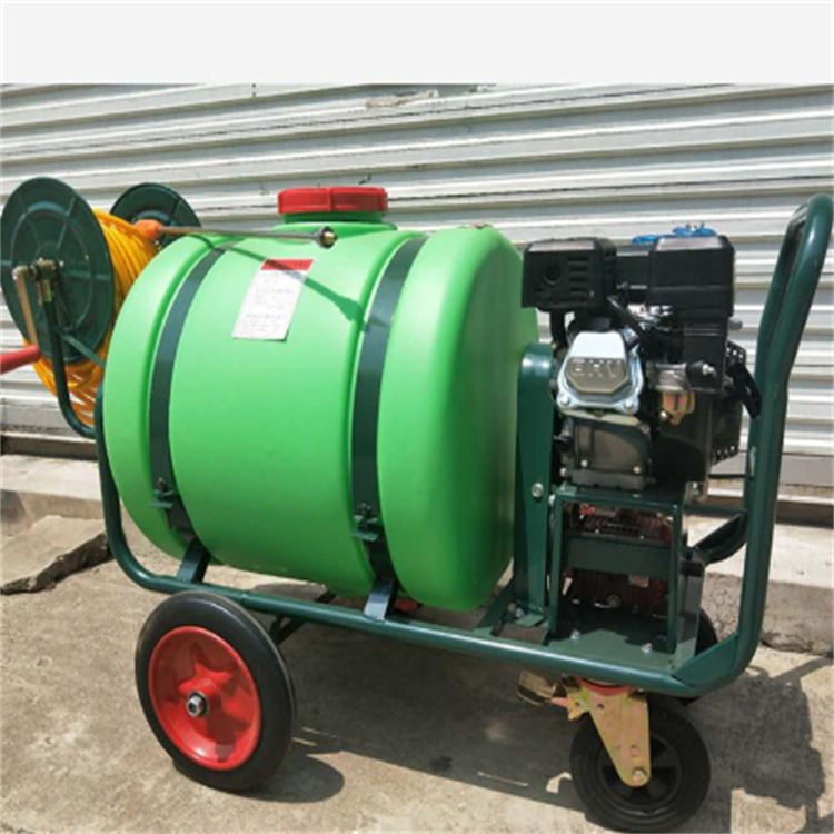 48V inteligente control remoto carro pulverizador de desinfección eléctrica de alta presión insecticida pulverización uniforme